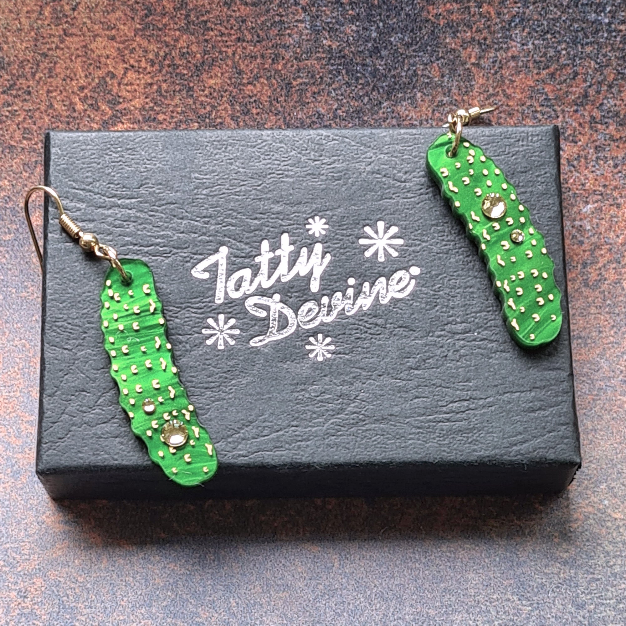 In a Pickle Earrings by Tatty Devine