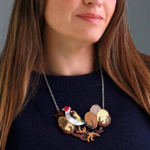 Goldfinch Necklace by Little Moose