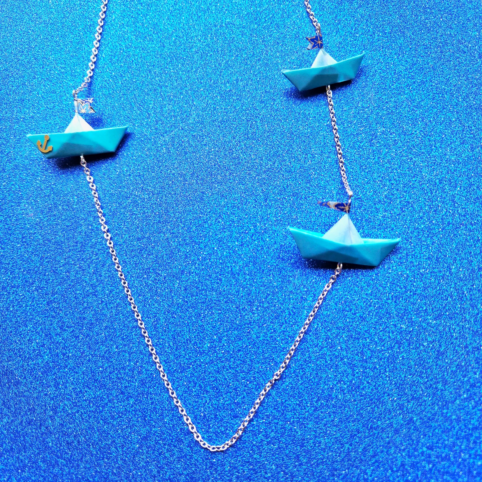 Barco Necklace by Joyas de Papel