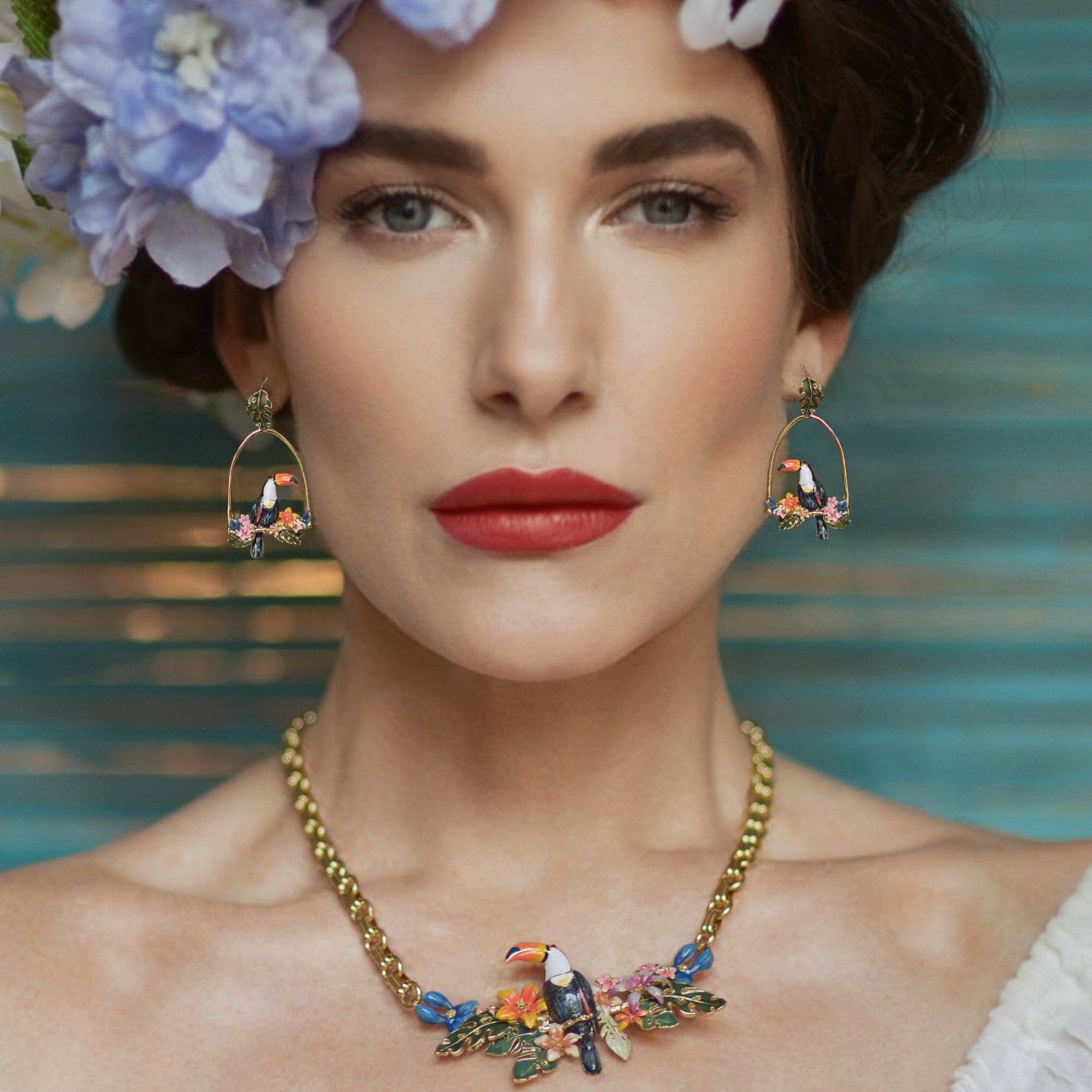 Toucan Necklace by Bill Skinner Studio