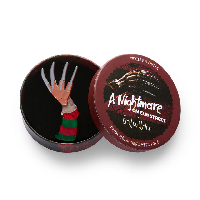 Freddy Krueger Brooch by Erstwilder