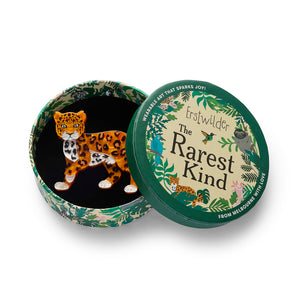 Amur Leopard Brooch by Erstwilder