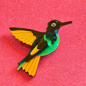 Dusky Starfrontlet Brooch by Erstwilder