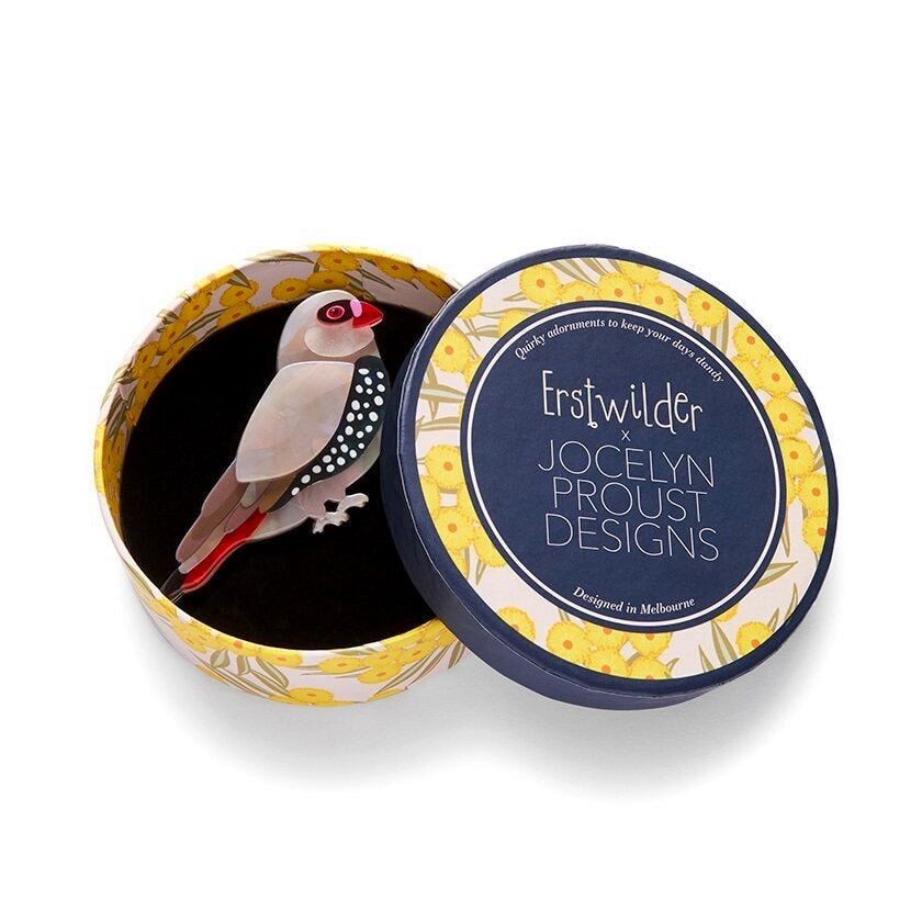 FREE GIFT A Finch by Any Other Name Brooch by Erstwilder x Jocelyn Proust