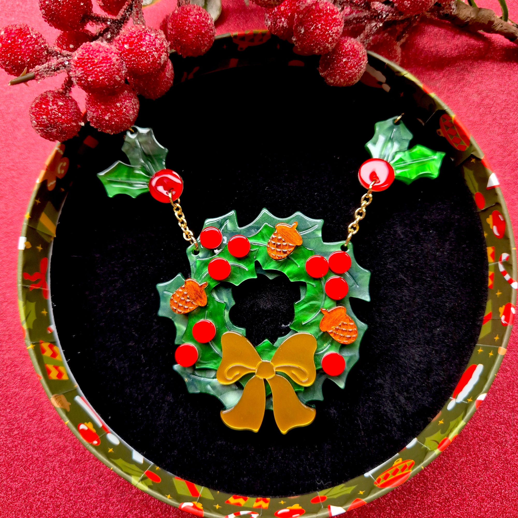 Forest Wreath Necklace by Erstwilder
