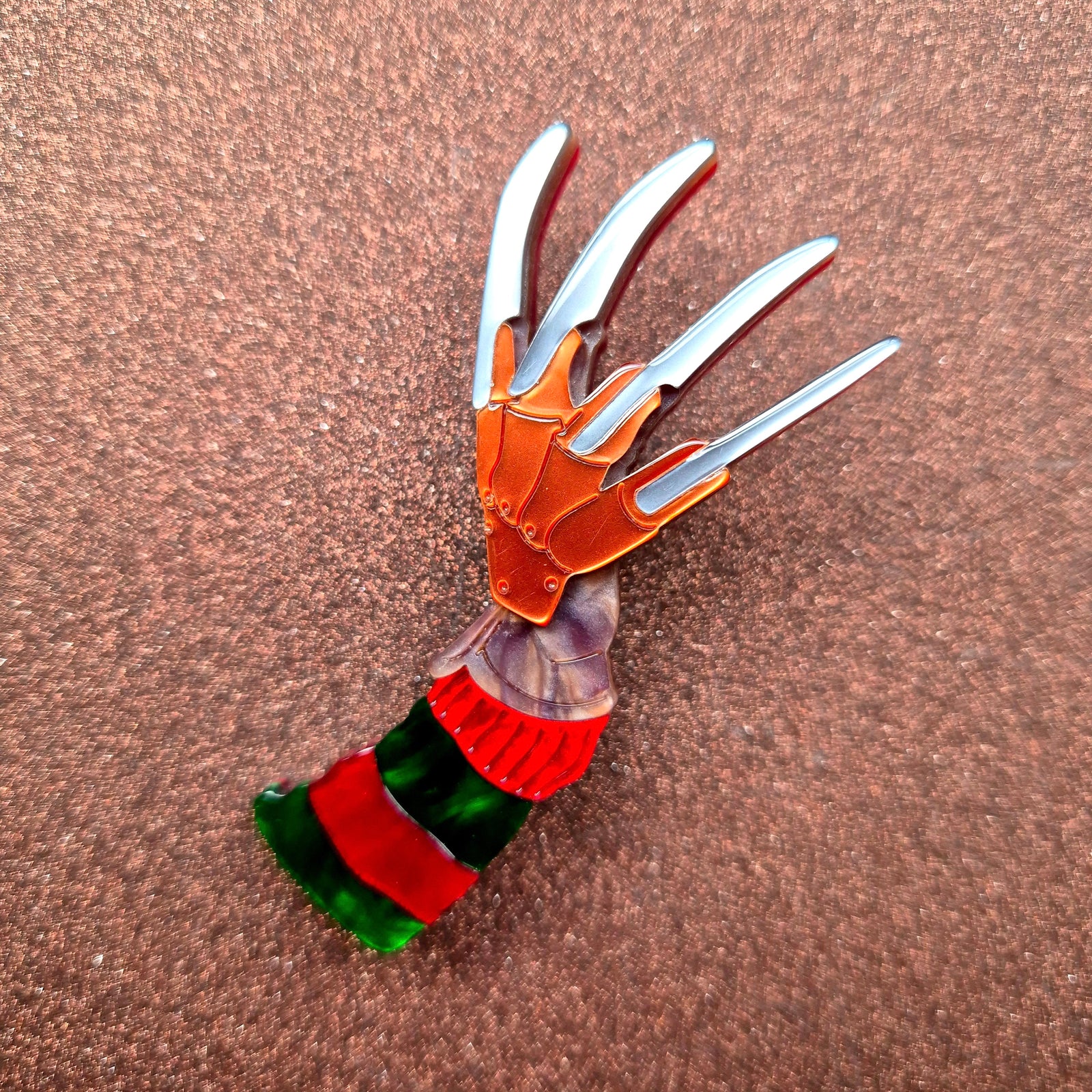 Freddy Krueger Brooch by Erstwilder