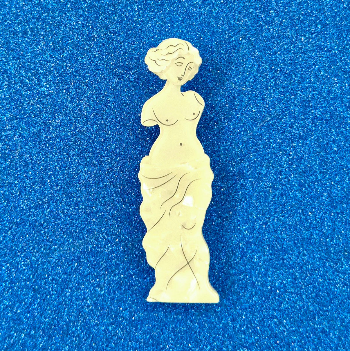 Marble Muse Brooch by Erstwilder