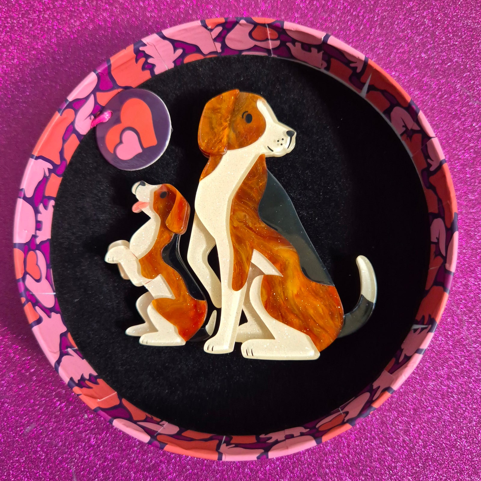 Paw by Paw Duo Brooch Set by Erstwilder