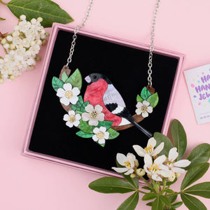 Bullfinch Necklace by Little Moose