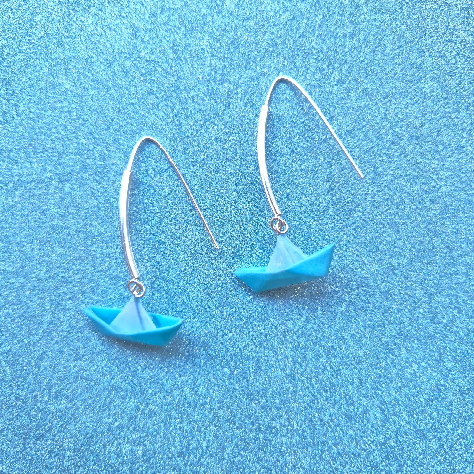 Barco Earrings by Joyas de Papel