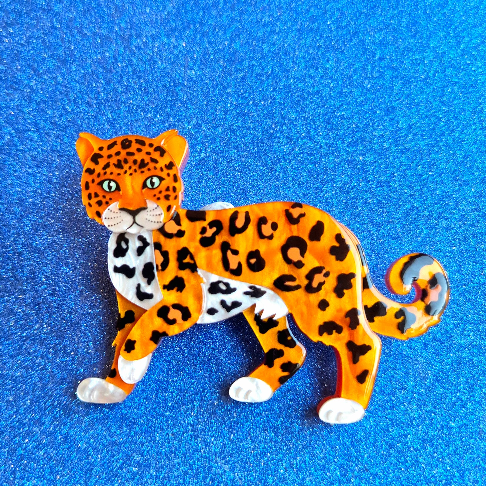 Amur Leopard Brooch by Erstwilder