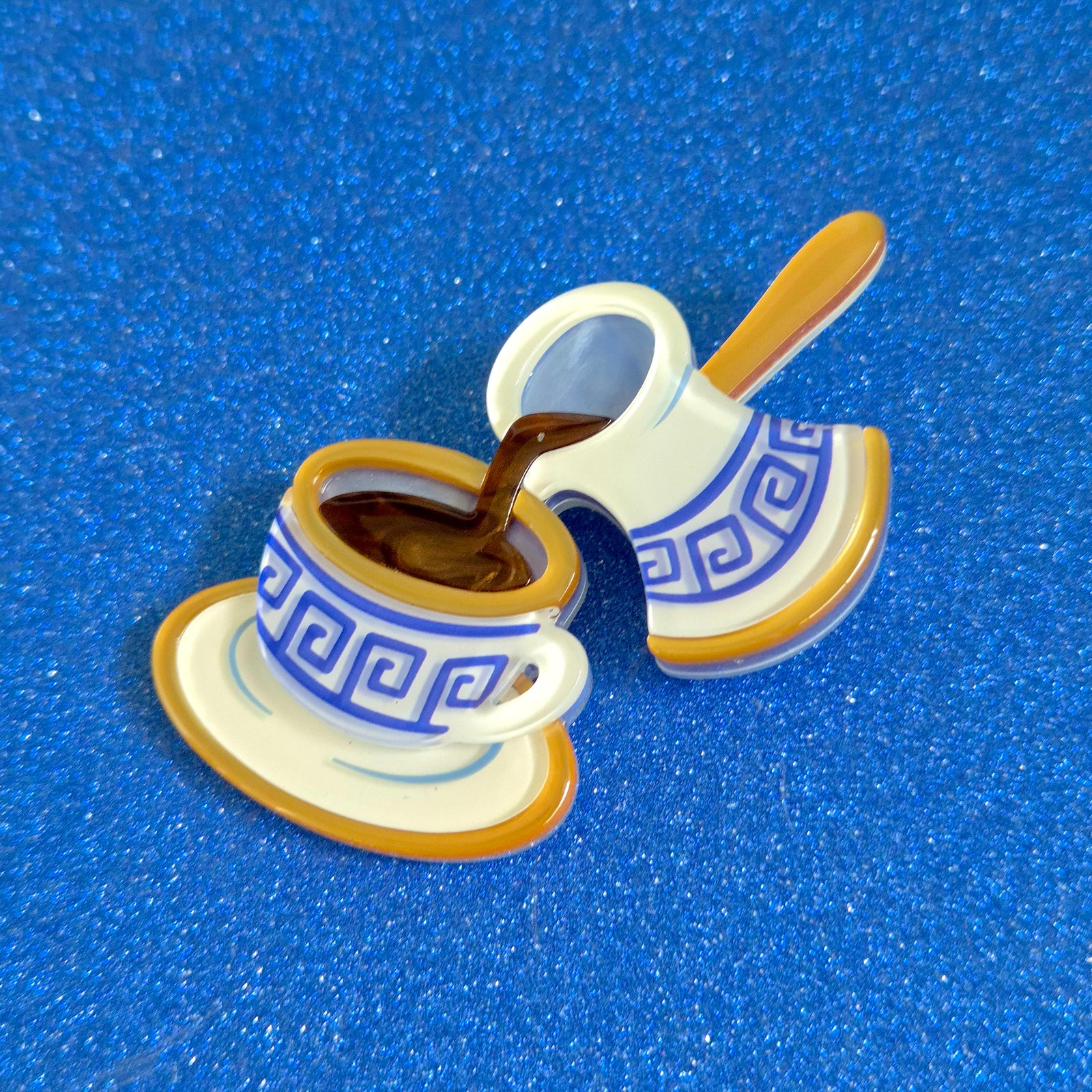 Traditional Brew Brooch by Erstwilder