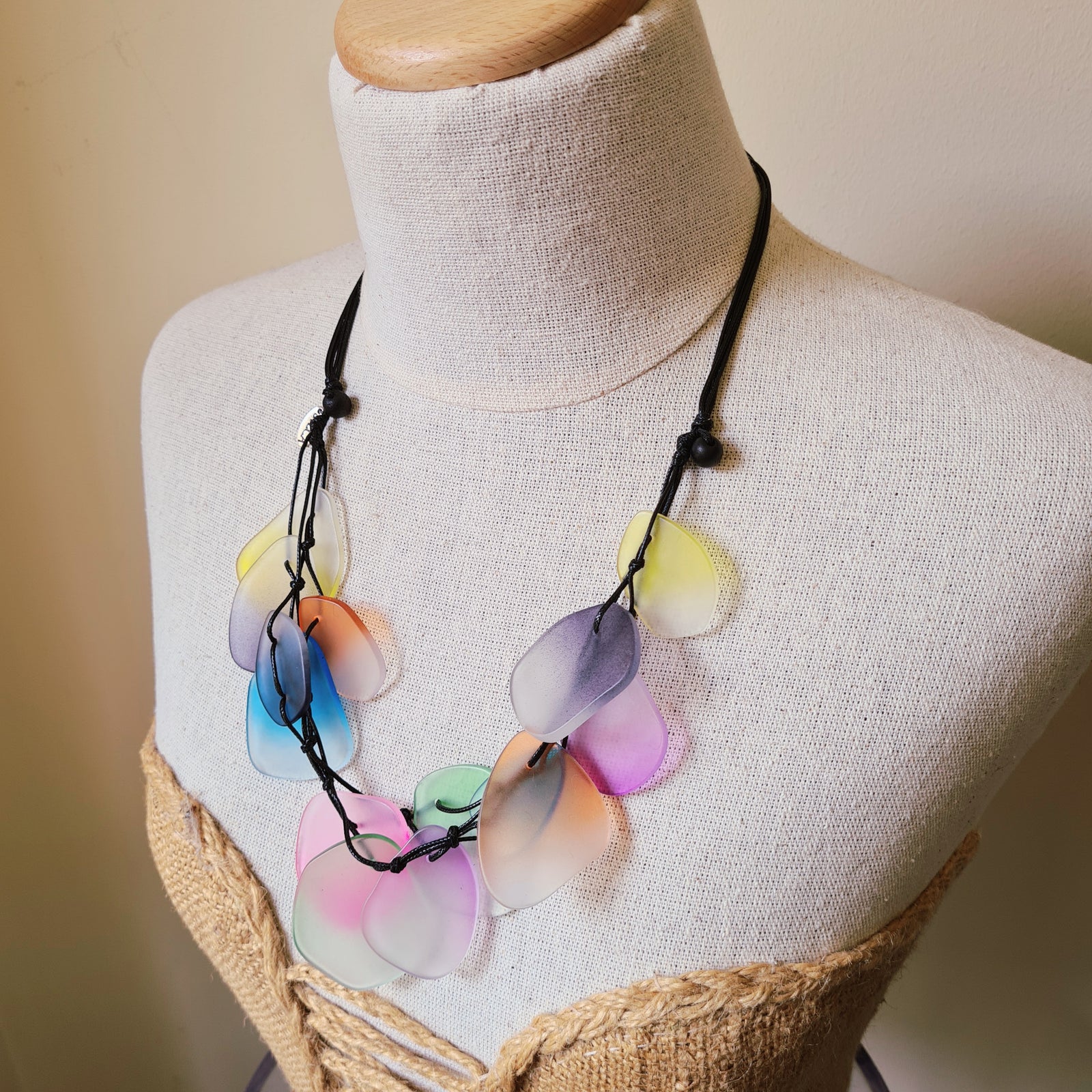 Shawna Shades of Colour Necklace by Sylca Designs