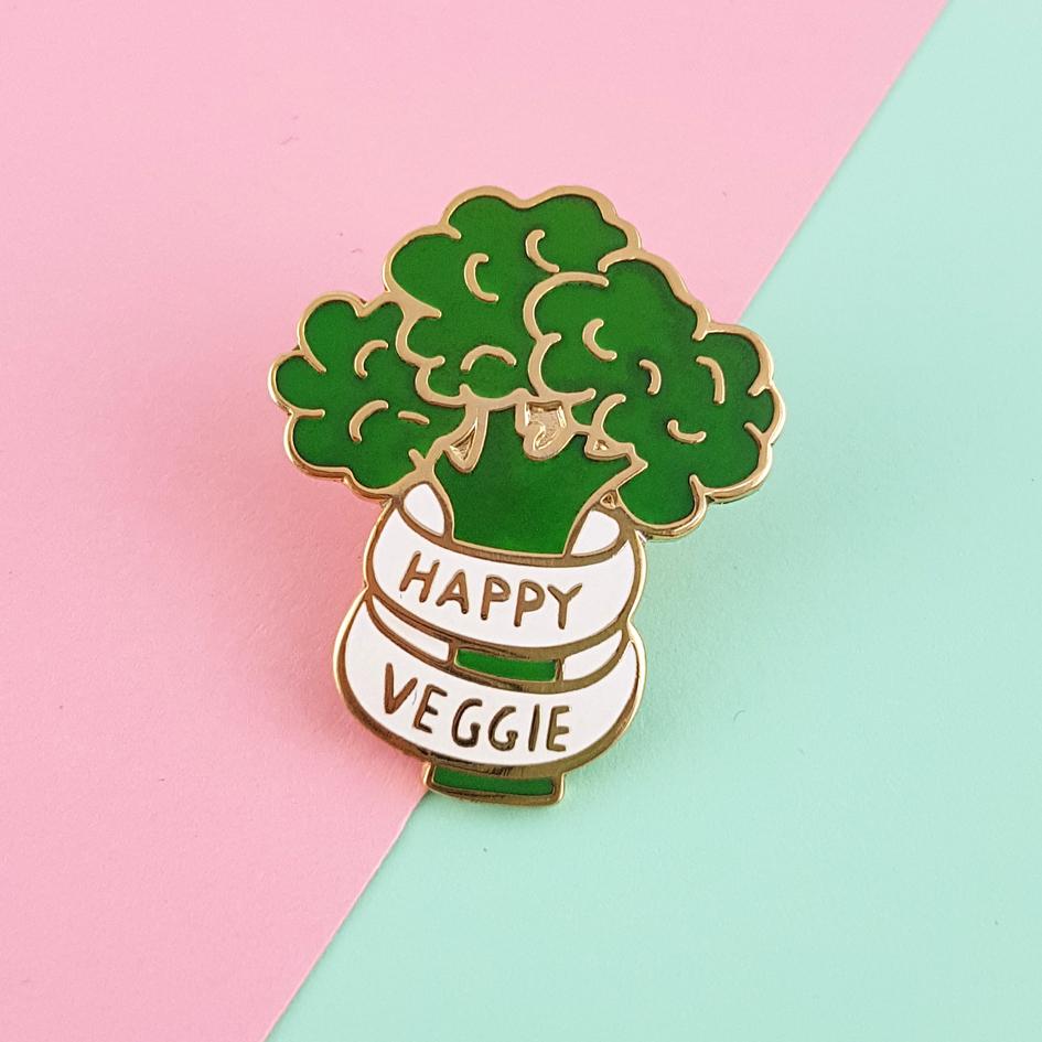 Happy Vegie Pin by Jubly-Umph