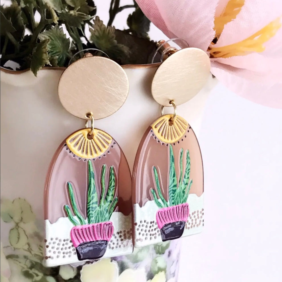Mojave Earrings by Pearl and Ivy